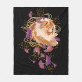 WINDSONG Version 2 - Chow Vlies Decke (Vorderseite)