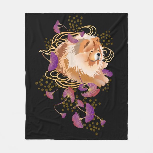 WINDSONG Version 2 - Chow Vlies Decke (Vorderseite)