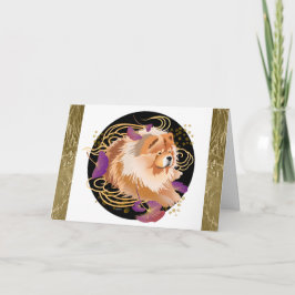 WINDSONG - Wie Art-Karte 2 Größen Feiertagskarte