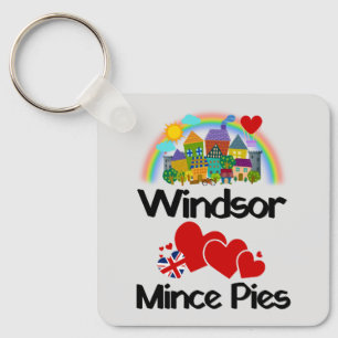 Windsor, Berkshire Lieben Mincepies Schlüsselanhänger