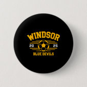 Windsor Blue Devils Fußballrechnung 2025 Button (Vorderseite)