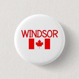 Windsor Canada Canadian Flag Dark Color,windsor,on Button