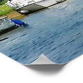 Windsor Castle aus der Themse Poster (Ecke)