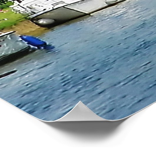 Windsor Castle aus der Themse Poster (Ecke)