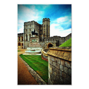 Windsor Castle Berkshire England Fotodruck