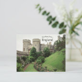 Windsor Castle Berkshire England Postcard Postkarte (Stehend Vorderseite)