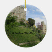 Windsor Castle Bewahrung Weihnachtsbaum Keramik Ornament (Hinten)