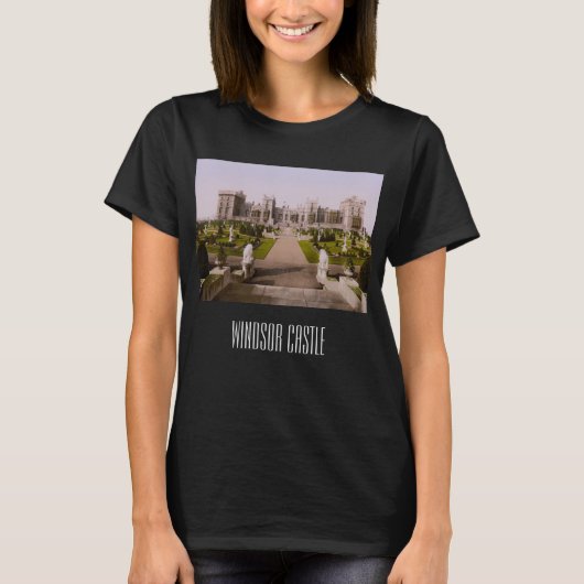 Windsor Castle, England (c. 1900) T-Shirt (Vorderseite)