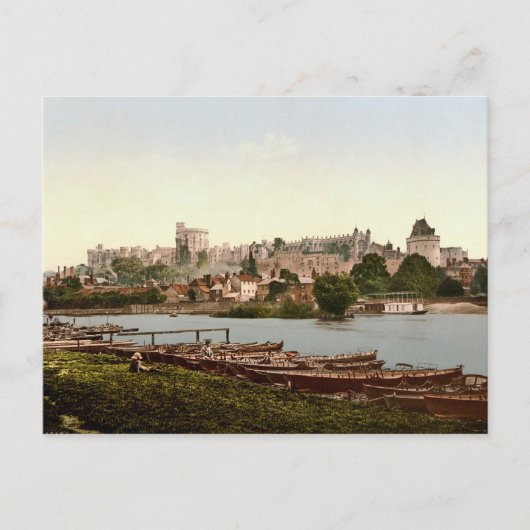 Windsor Castle England Postkarte (Vorderseite)