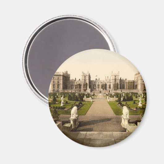 Windsor Castle I, Berkshire, England Magnet (Vorderseite/Rückseite)