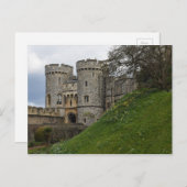 Windsor Castle in Windsor England Postkarte (Vorne/Hinten)