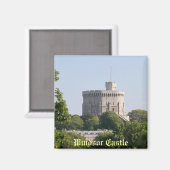 Windsor Castle Magnet (Vorderseite/Rückseite)