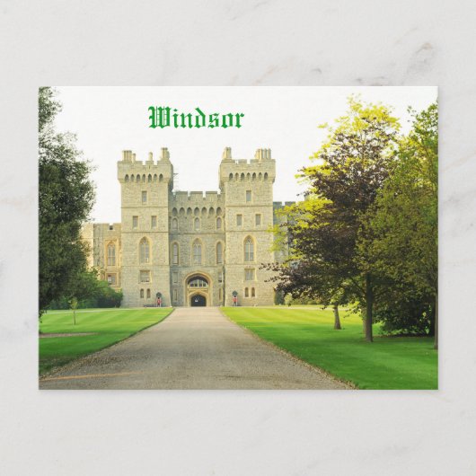 Windsor Castle Postkarte (Vorderseite)