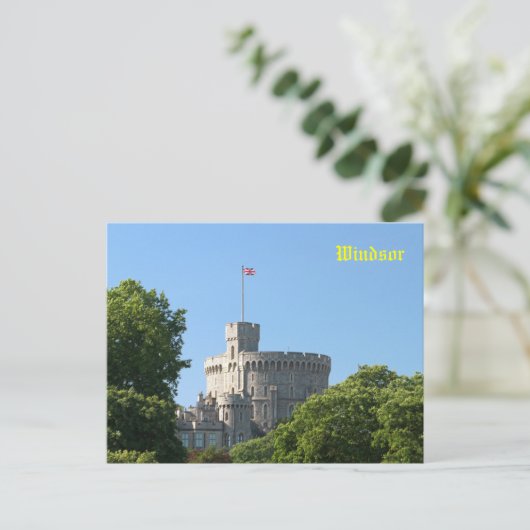 Windsor Castle Postkarte (Stehend Vorderseite)