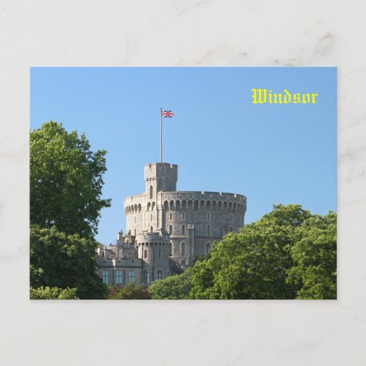 Windsor Castle Postkarte (Vorderseite)
