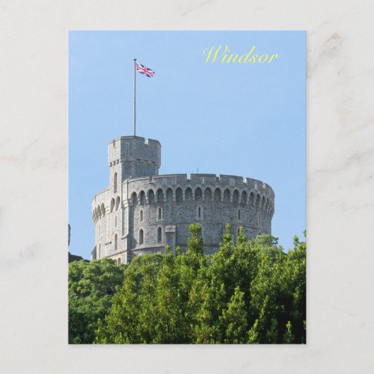 Windsor Castle Postkarte (Vorderseite)