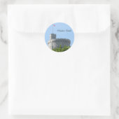 Windsor Castle Runder Aufkleber (Tasche)