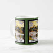 Windsor Castle Vintage Kaffeetasse (Vorderseite Links)