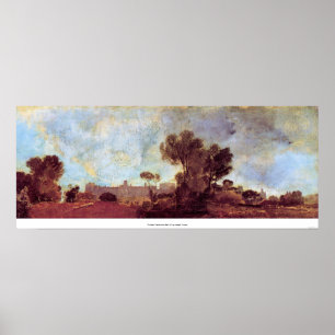 Windsor Castle von Salt Hill von Joseph Turner Poster