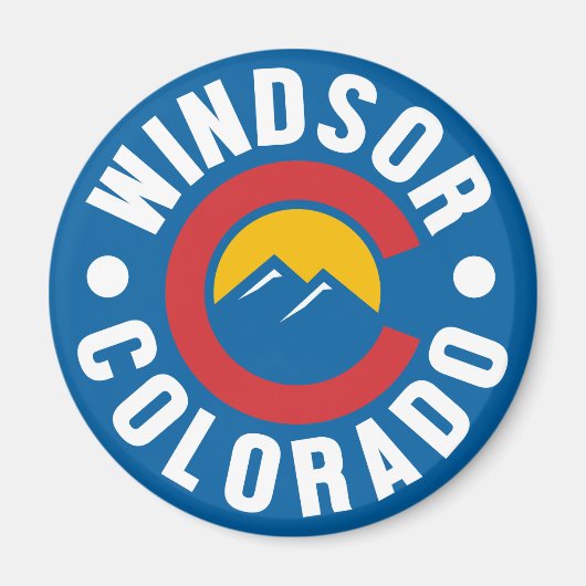 Windsor, Colorado Magnet (Vorne)