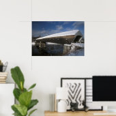 Windsor Cornish Covered Bridge Poster (Heimbüro)