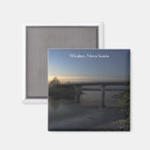 Windsor - Falmouth Bridge-Magnet Magnet (Vorderseite/Rückseite)