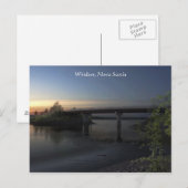 Windsor - Falmouth Bridge Postkarte (Vorne/Hinten)