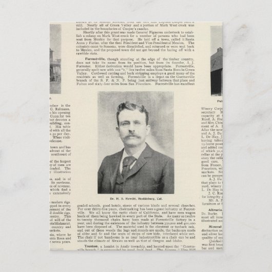 Windsor, Fulton, Kalifornien Postkarte (Vorderseite)