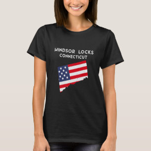 Windsor Locks Connecticut USA Bundesstaat Amerika T-Shirt