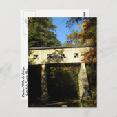 Windsor Mills Rd Covered Bridge Ashtabula Landkrei Postkarte (Vorne/Hinten)