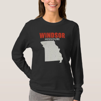 Windsor Missouri USA State America Travel Missouri T-Shirt