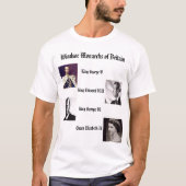 Windsor Monarchen von England T-Shirt (Vorderseite)