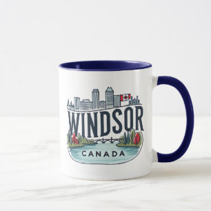 Windsor Ontario Kanada Tasse