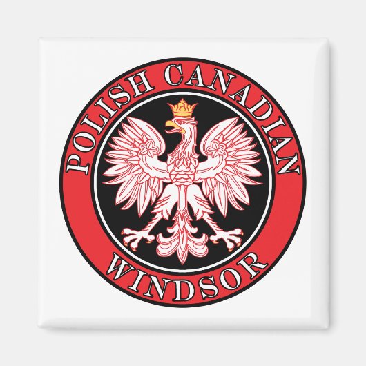 Windsor Polnischer Adler Magnet (Vorne)