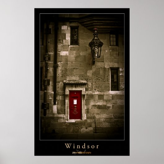 Windsor Postbox Poster (Vorne)
