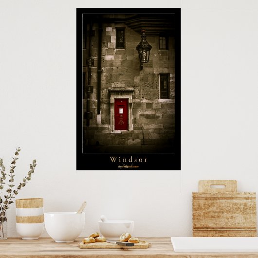Windsor Postbox Poster (Küche)