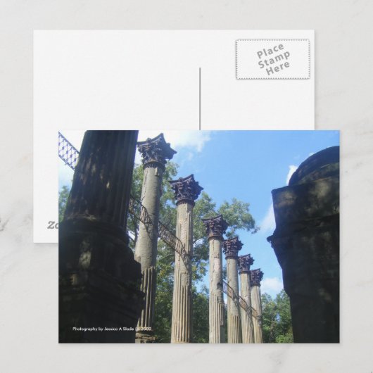 WIndsor Ruins Postcard Postkarte (Vorne/Hinten)
