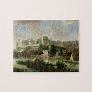 Windsor Schloss gesehen von der Themse, c.1700 (Ö Puzzle