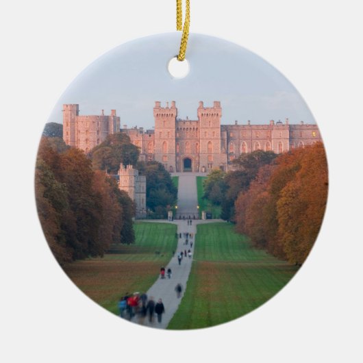 WINDSOR SCHLOSS KERAMIK ORNAMENT (Vorne)