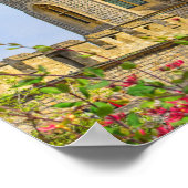 Windsor-Schloss zur Frühjahrszeit Poster (Ecke)