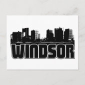 Windsor Skyline Postkarte (Vorderseite)