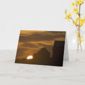 Windsor Sunrise Card Karte (Gelbe Blume)