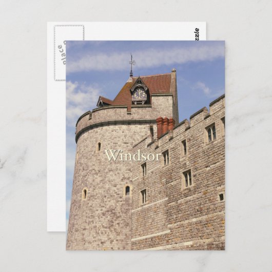 Windsor, UK Postkarte (Vorne/Hinten)