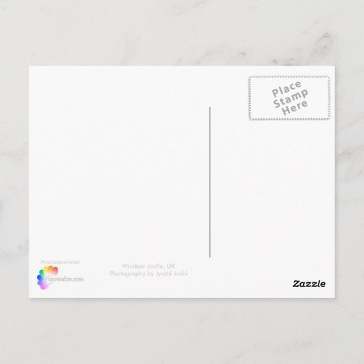 Windsor, UK Postkarte (Rückseite)