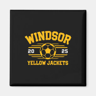 Windsor Yellow Jackets Fußball Ll 2025 Magnet