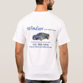 windsorshirtlogo T-Shirt (Rückseite)