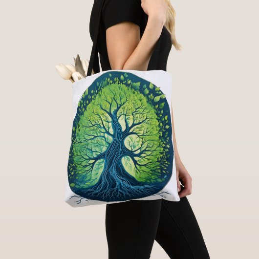 Windspieße: Das Wesen der Baumhütte Tasche (Von Nahem)