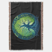 Windspieße: Die Essenz des Baumes Decke (Vorderseite Vertikal)