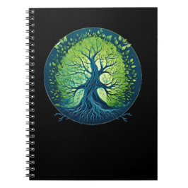 Windspieße: Die Essenz des Baumes Notizblock