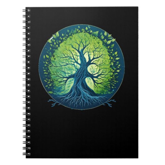 Windspieße: Die Essenz des Baumes Notizblock (Vorderseite)